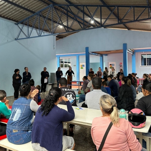 Escola Municipal Geraldo Caldani informa comunidade sobre a regulamentação da Jornada Ampliada