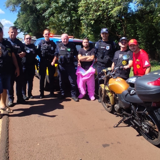 Páscoa: Esquadrão Caveira motoclube, quando a segurança pública abraça a comunidade