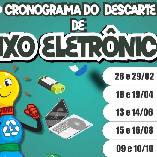 Essa semana tem “Descarte de Eletrônicos” em Medianeira