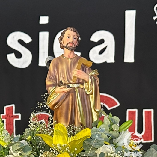 Festa em honra a São José Operário reúne fiéis no bairro Floresta, em São Miguel do Iguaçu