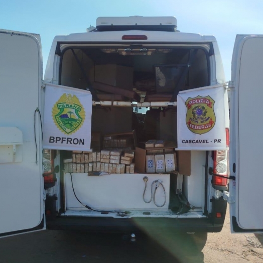 FICCO/PR prende dois indivíduos e apreende cerca de 225 kg de cocaína e crack na BR-277