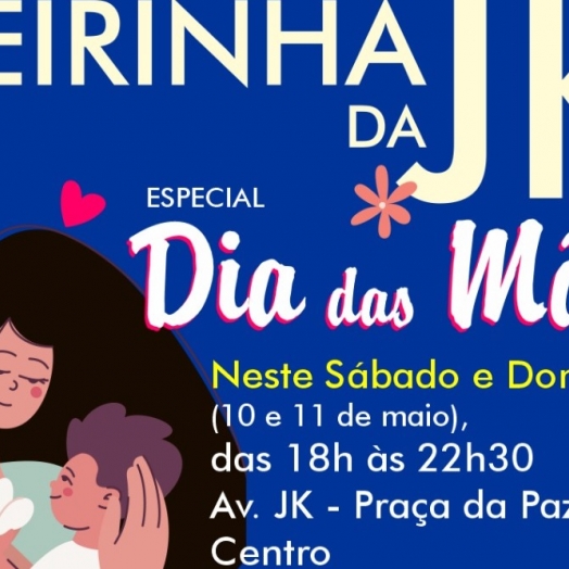 Fim de semana terá programação especial em homenagem às mães