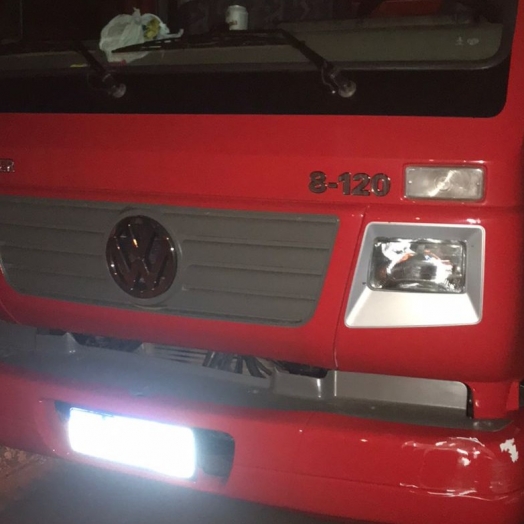 Forças de segurança recuperam caminhão furtado  em Santa Helena