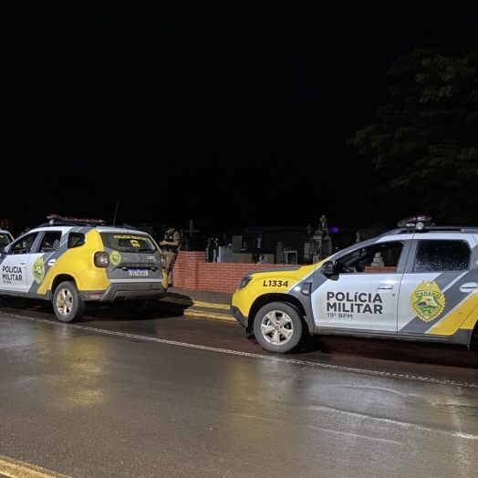 Forças policiais agem rápida e evitam possível assalto em santa helena