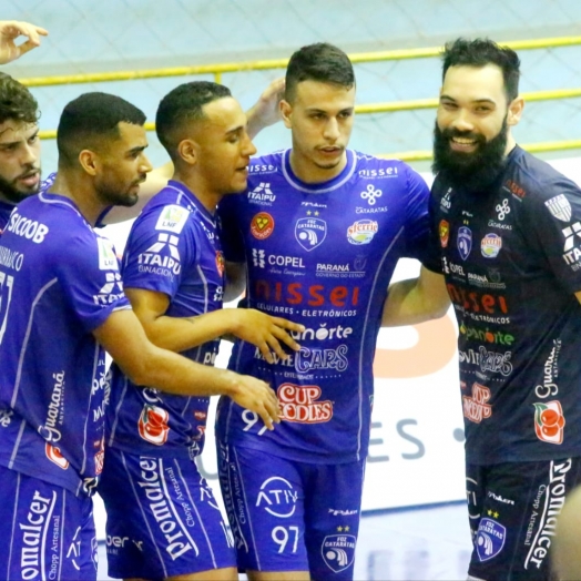 Foz Cataratas recebe o Pato Futsal nesta terça