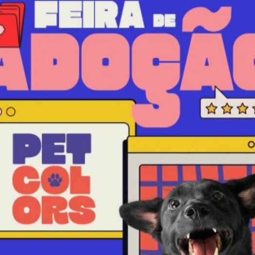 Foz recebe 1ª feira de adoção Pet Colors em parceria com a ONG Vida Animal