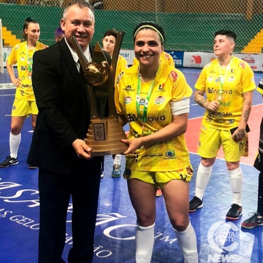 Futsal feminino conquista inédito 3º lugar no Campeonato Paranaense Série Prata