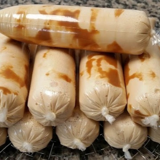 Geladinho de doce de leite: