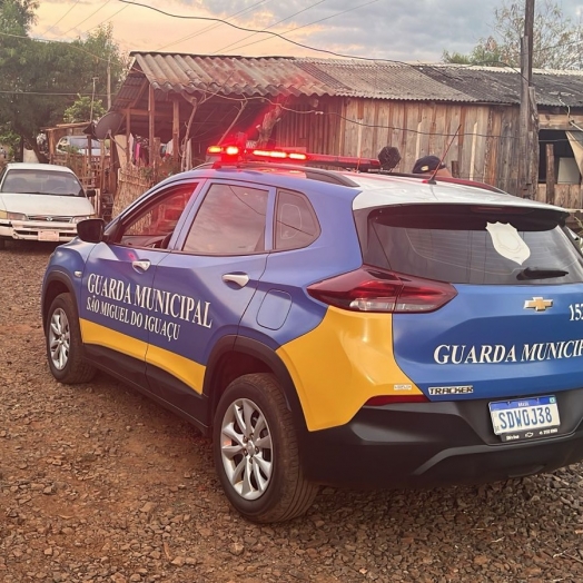 GM de São Miguel do Iguaçu prende foragida da justiça de Foz do Iguaçu