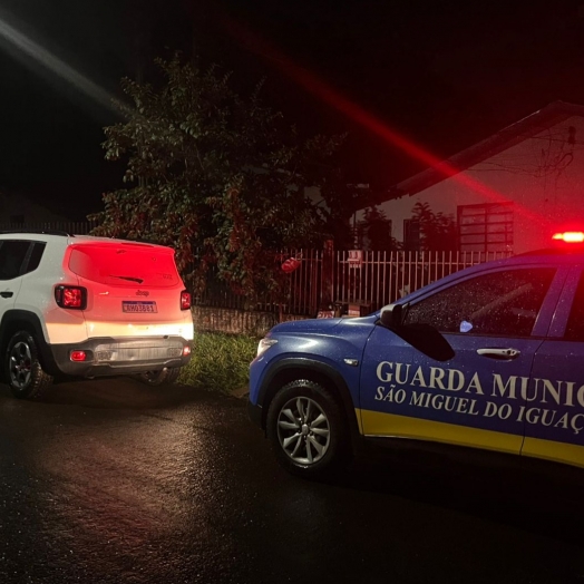GM de São Miguel do Iguaçu presta apoio ao Conselho Tutelar em ocorrência de crianças desacompanhadas