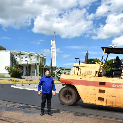 Governo de São Miguel do Iguaçu  inicia projeto de recape asfáltico com recursos próprios do município