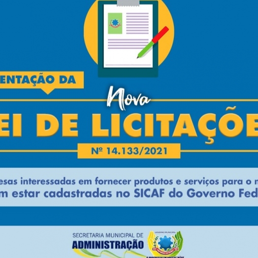 Governo Municipal  de São Miguel do Iguaçu regulamenta a utilização da Nova Lei de Licitações