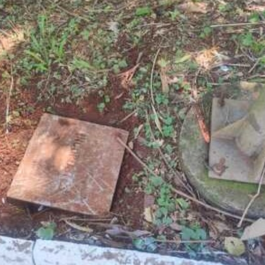 Governo Municipal de Serranópolis do Iguaçu constata novo furto de fiação na ciclovia