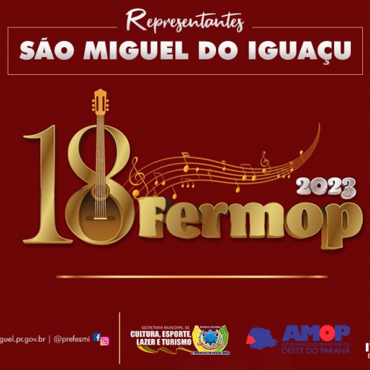 Governo Municipal divulga os representantes de São Miguel do Iguaçu no 18º Fermop