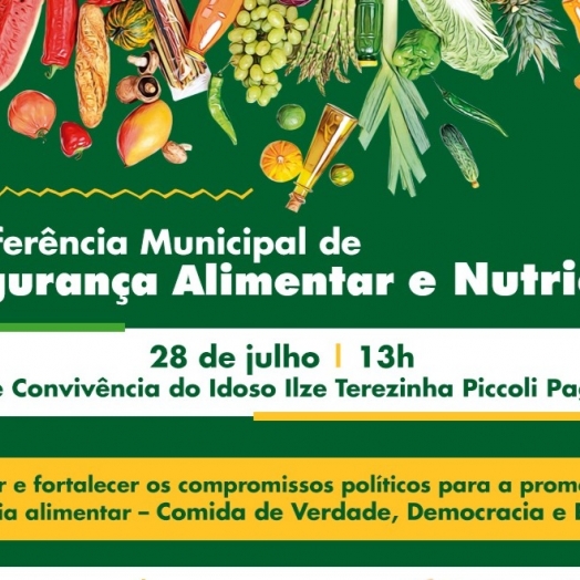 Governo Municipal e COMSEA realizam a 4ª Conferência Municipal de Segurança Alimentar e Nutricional