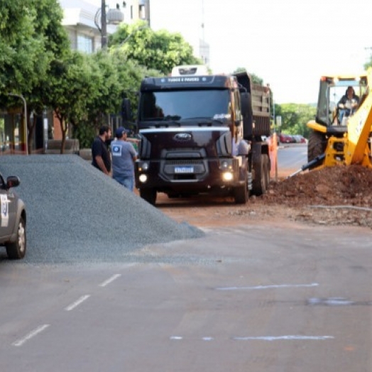 SMI: Governo Municipal inicia obra de requalificação da Rua Farroupilha e trajeto tem pontos de interdição