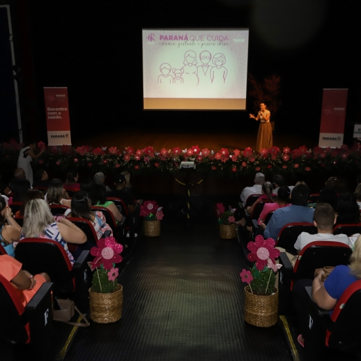 Governo promove quatro eventos da mobilização Paraná Rosa em Ação em outubro