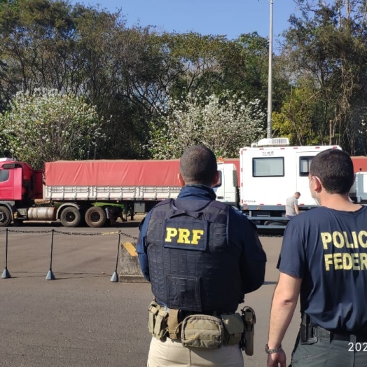 Grande apreensão de cocaína é realizada na ponte Ayrton Senna em Guaíra