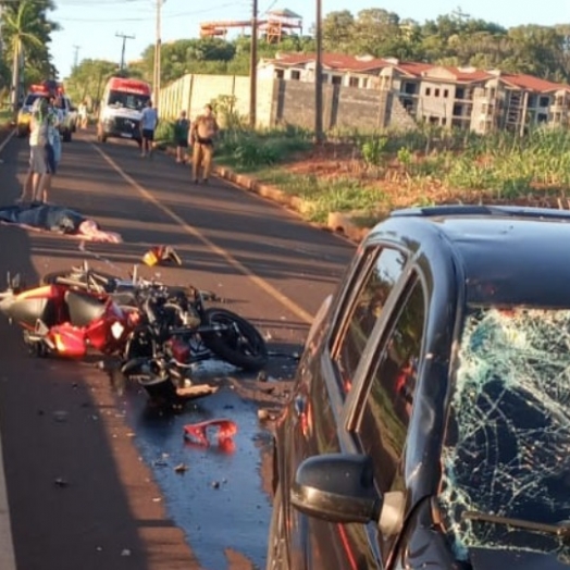 Grave acidente de trânsito deixa uma pessoa morta em Itaipulândia