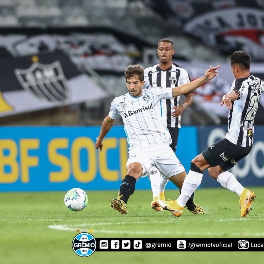 Grêmio tem confronto direto com Atlético-MG nesta quarta-feira (20)