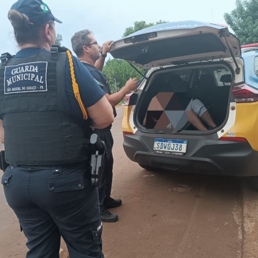 Guarda Municipal de São Miguel do Iguaçu prende foragido da justiça