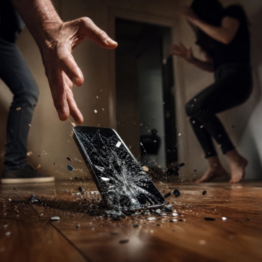 Homem é detido após ameaçar a mãe e quebrar celular em Santa Rosa do Ocoí