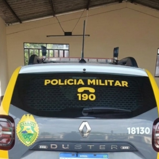 Homem é detido após ameaçar esposa e filha gestante com faca em São Miguel do Iguaçu