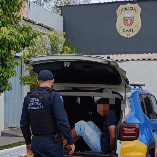 Homem é detido por populares após furtar moto em São Miguel do Iguaçu