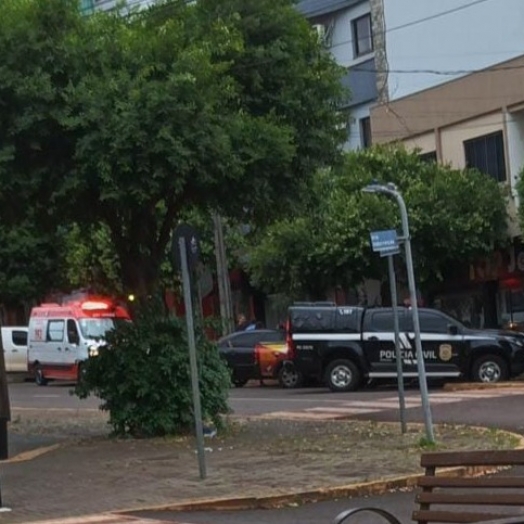 Homem é encontrado morto no centro de São Miguel do Iguaçu