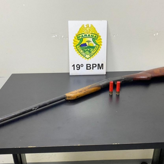 Homem é preso em posse de arma de fogo em Diamante do Oeste