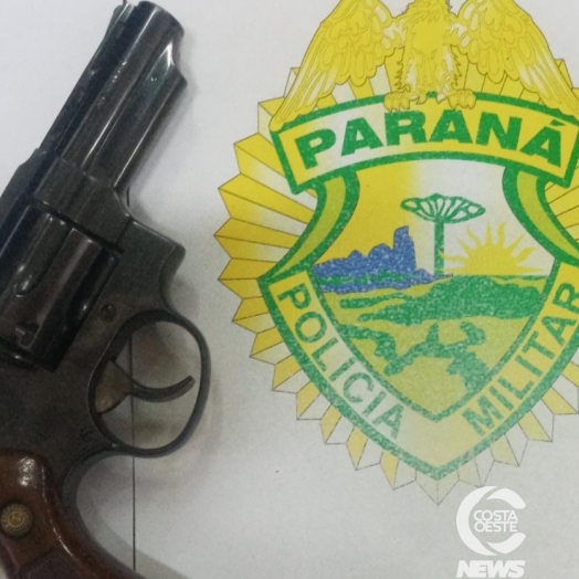 Homem é preso por porte ilegal de arma de fogo em Medianeira