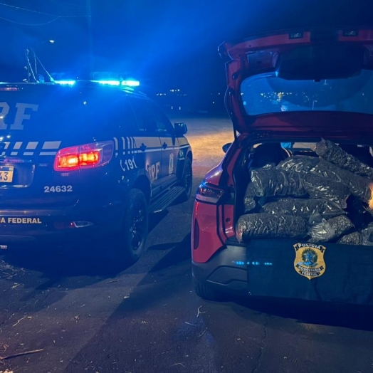 Homem é preso transportando quase 100 kg de droga na BR-277 em Medianeira