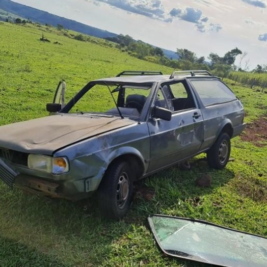 Homem fica ferido em acidente entre Luz Marina e Ouro Verde do Oeste