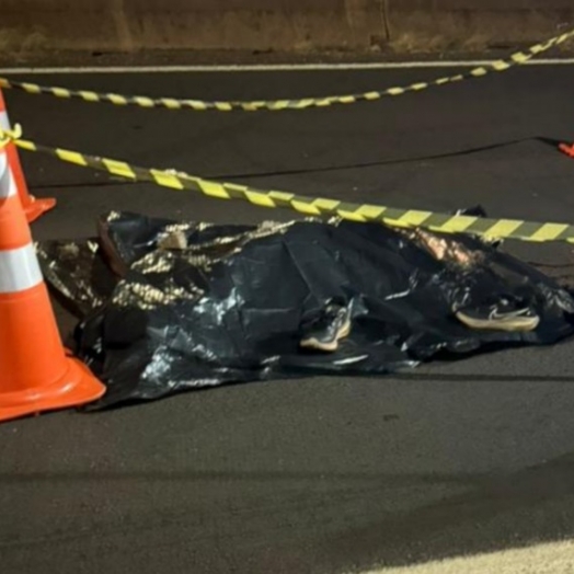 Homem morre atropelado na BR-277 em Medianeira