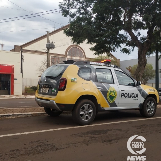 Homem tenta esfaquear mulher no centro de Santa Helena em plena luz do dia