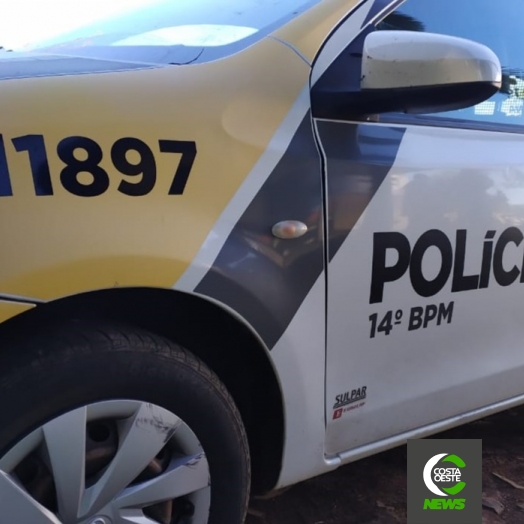 Homem vai preso pelo RPA após bater em mulheres e quebrar móveis em São Miguel do Iguaçu