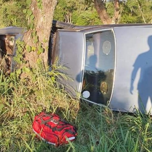 Homem morre em acidente na PR 488 em Diamante do Oeste