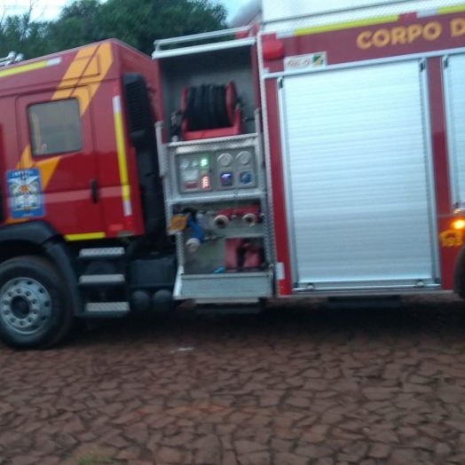 Incêndio em residência é registrado em Medianeira