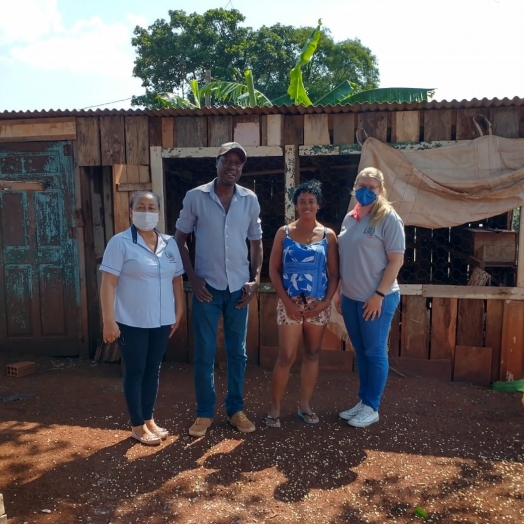 Incentivos são concedidos ao Projeto Galinha Feliz na Comunidade Quilombola de Guaíra