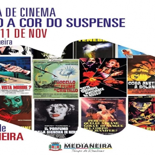 Inicia nesta terça-feira (01) a Mostra de Cinema Giallo em Medianeira