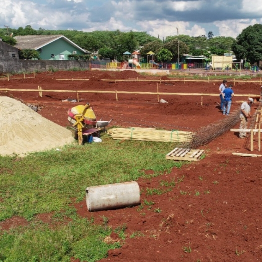Iniciadas as obras da Mini Arena no Bairro Jardim Gramado em Missal