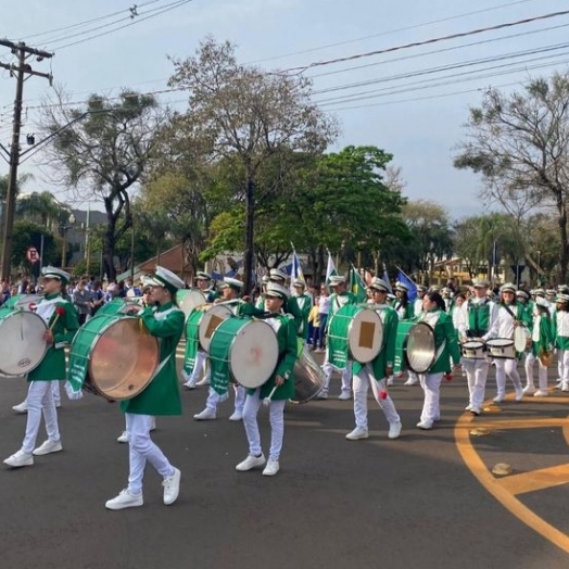 Inscrições para o Desfile Cívico terminam nesta quarta-feira em Santa Helena