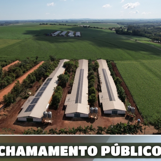 Inscrições para reformas de aviários, chiqueirões e biodigestores encerram nesta semana