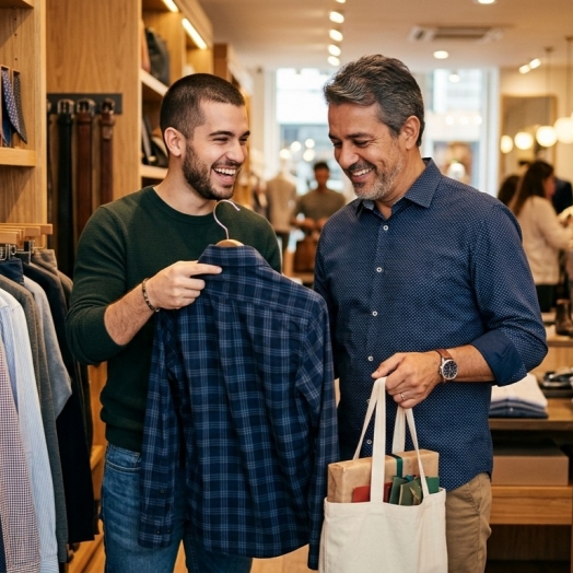 Intenção de compra para o Dia dos Pais cresce no Paraná