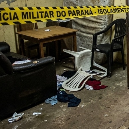 Invasão a kitnete por dívida de R$ 35 termina com um morto e outro esfaqueado em Matelândia