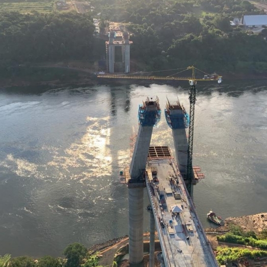 Investimentos de Itaipu na nova ponte já somam mais de R$ 100 milhões