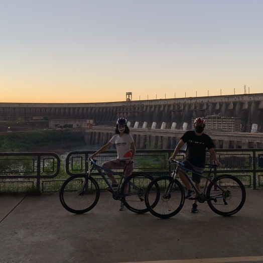 Itaipu by Bike: um jeito novo de visitar a usina de Itaipu