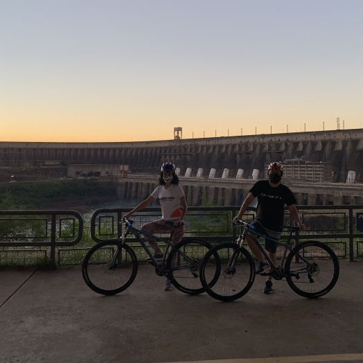 Itaipu by Bike: um jeito novo de visitar a usina de Itaipu