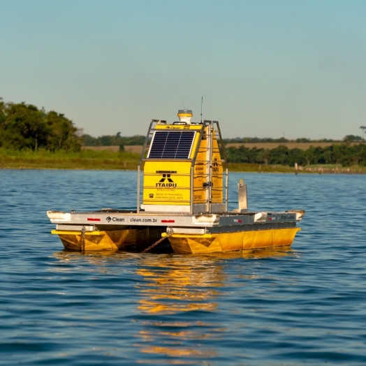 Itaipu conclui primeiro levantamento do ano sobre a qualidade da água do reservatório