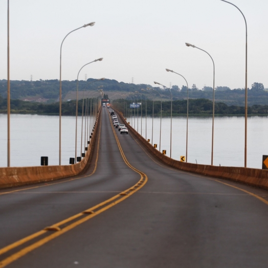 Itaipu e governo estadual dão início à revitalização da ponte de Guaíra